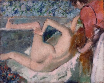 お風呂の後 作： Edgar Degas